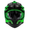 NOX PROMOCJA KASK CROSS / OFFROAD N633 FUSION KOLOR CZARNY MAT/ZIELONY ROZMIAR XXL (ZAPIĘCIE MIKROMETRYCZNE)