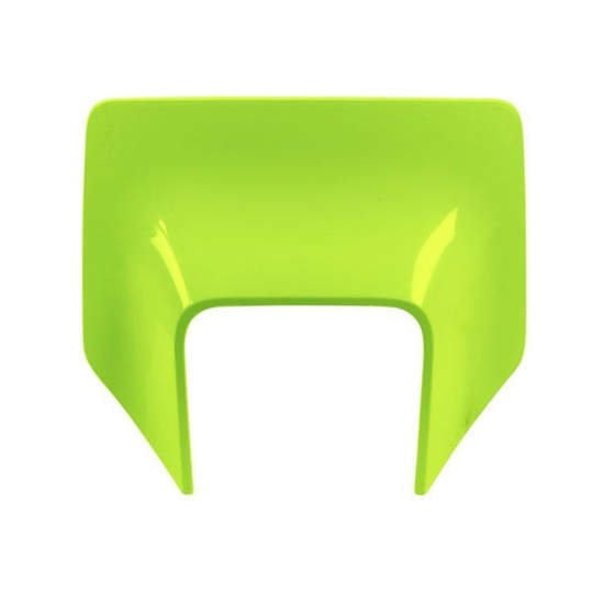RACETECH (RTECH) OSŁONA LAMPY PRZÓD HUSQVARNA TE/FE 17-19 KOLOR ŻÓŁTY FLUO (NEON) (WZÓR OEM) (HU03387DFLU)
