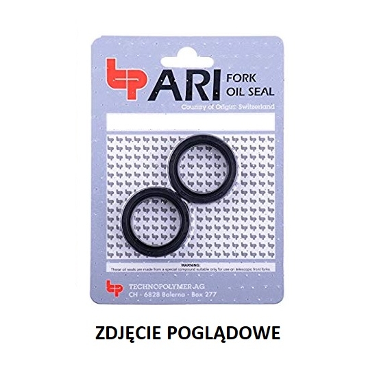TP ARI (TECHNOPOLYMER) USZCZELNIACZE PRZEDNIEGO ZAWIESZENIA OLEJOWE TCL 39X51X8/9,5 (ARI068) - WYPRZEDAŻ