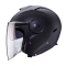 CABERG KASK OTWARTY JET Z BLENDĄ MODEL SOHO SOLID KOLOR CZARNY MAT ROZMIAR XXL