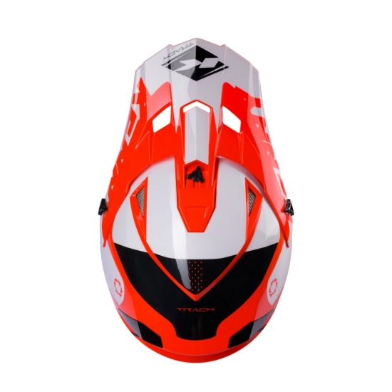KENNY RACING KASK CROSS/ENDURO MODEL TRACK RED KOLOR CZERWONY/BIAŁY/CZARNY ROZMIAR XL ( 61 - 62 CM )
