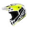 KENNY RACING WYPRZEDAŻ KASK CROSS/ENDURO MODEL PERFORMANCE MIPS STONE KOLOR CZARNY/BIAŁY/ŻÓŁTY ROZMIAR XXL ( 63 - 64 CM )