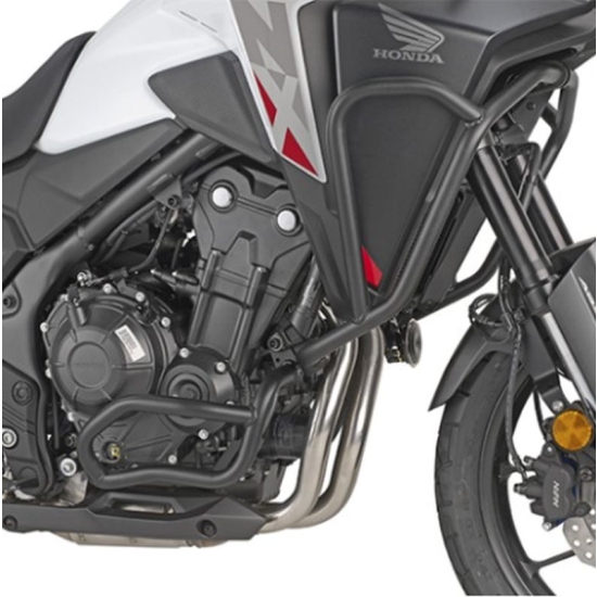 KAPPA GMOLE OSŁONY SILNIKA GÓRNE HONDA NX 500 '24-, CZARNE