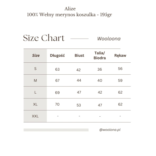 WOOLONA ALIZE KOSZULKA TERMOAKTYWNA DAMSKA Z DŁUGIM RĘKAWEM (100% WEŁNY MERINO) KOLOR CZARNY ROZMIAR XL