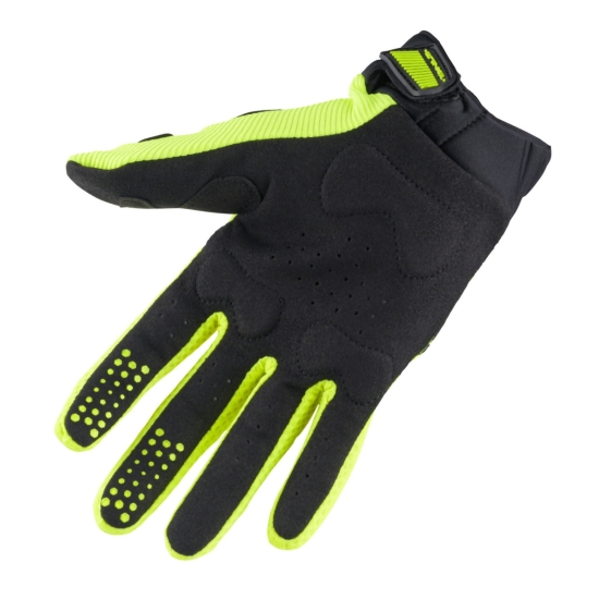 KENNY RACING RĘKAWICE CROSS/ENDURO MODEL TITANIUM YELLOW KOLOR ŻÓŁTY FLUO/CZARNY ROZMIAR L