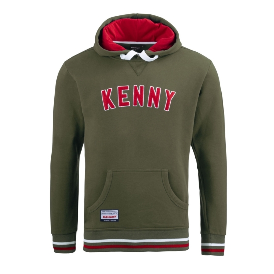 KENNY RACING BLUZA Z KAPTUREM MODEL ACADEMY KOLOR ZIELONY ROZMIAR XL