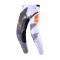 KENNY RACING WYPRZEDAŻ SPODNIE CROSS/ENDURO MODEL TITANIUM TONES WHITE KOLOR BIAŁY/SZARY/POMARAŃCZOWY ROZMIAR 34