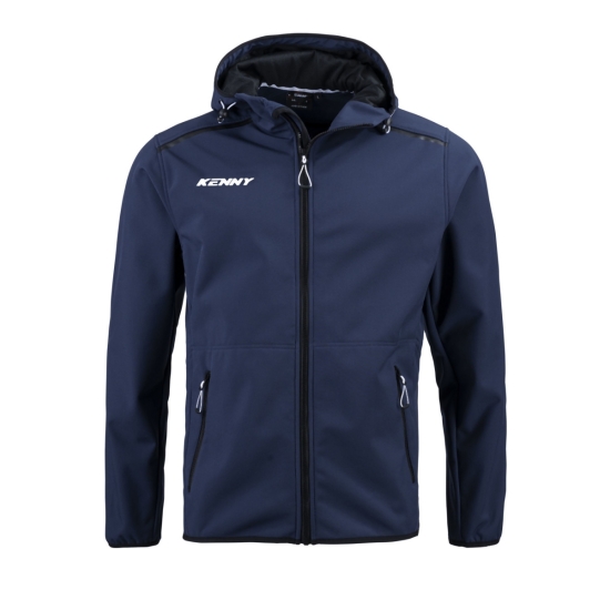 KENNY RACING KURTKA PRZECIWDESZCZOWA SOFTSHELL MODEL CORE NAVY KOLOR NIEBIESKI ROZMIAR L