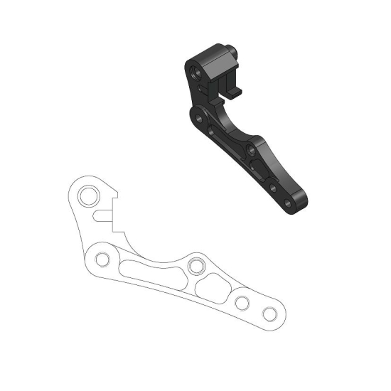 MOTO-MASTER ADAPTER DO TARCZY HAMULCOWEJ FLAME 270MM PRZÓD KTM 125/530 '09-'17, HUSQVARNA 125/350 '14-'17, HUSABERG 125/570 '09-'14