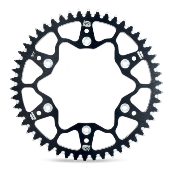 MOTO-MASTER PROMOCJA ZĘBATKA TYLNA ALUMINIOWA T7075 (ERGAL) 798 47 (79847) KOLOR CZARNY SUZUKI RM 80/85, YAMAHA YZ 80/85 (93-24) (JTR798.47) (ŁAŃC. 42