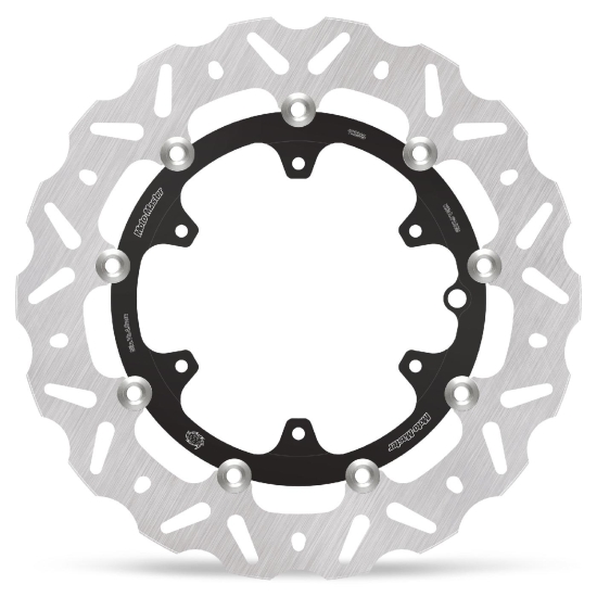 MOTO-MASTER TARCZA HAMULCOWA PŁYWAJĄCA PRZÓD NITRO ROAD (ALUMINIOWY ŚRODEK) AJP, GASGAS, HUSQVARNA, KTM (300X126,5X5) (PATRZ OPIS TOWARU)