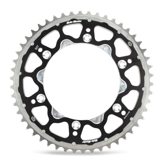 MOTO-MASTER PROMOCJA ZĘBATKA FUSION DUAL RING (STALOWO-ALUMINIOWA 4549 49 KTM 250/350 FREERIDE '14-17, (PATRZ OPIS DODATKOWY) KOLOR CZARNY