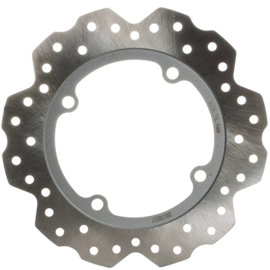 MTX PARTS TARCZA HAMULCOWA TYŁ HONDA CBF 500 R/X '13-'21, CBR 500R '13-'21, CB 650F '14-'18, CB650R '19-'23, CBR 650 '19-'23 (240X118X5) (4X10,5MM) WA