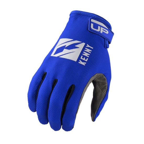 KENNY RACING RĘKAWICE CROSS/ENDURO MODEL UP BLUE KOLOR NIEBIESKI/BIAŁY ROZMIAR M