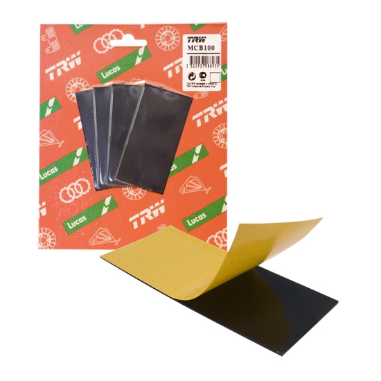 TRW ZF PODKŁADKI ANTYWIBRACYJNE POD KLOCKI HAMULCOWE ( 4 SZT. 80X40MM )
