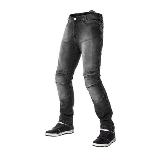 MODEKA SPODNIE JEANSY MOTOCYKLOWE CITY NOMAD MAX EVO KOLOR CZARNY ROZMIAR 4XL