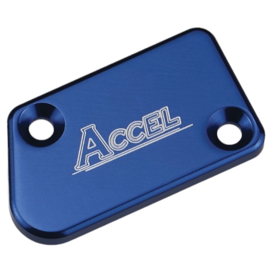 ACCEL POKRYWA POMPY HAMULCOWEJ PRZÓD YAMAHA/SUZUKI/KAWASAKI KOLOR NIEBIESKI