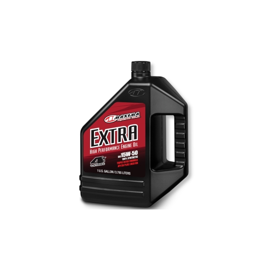 MAXIMA RACING OILS OLEJ SILNIKOWY EXTRA 15W50 100% SYNTHETIC 3.785 LITRY (4) (AKC)