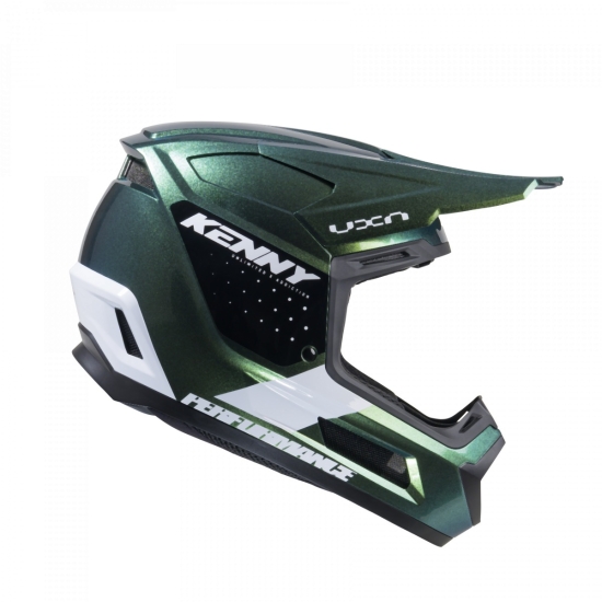 KENNY RACING KASK CROSS/ENDURO MODEL PERFORMANCE ERT GRAPHIC CHAMELEON PEARL KOLOR ZIELONY/CZARNY/BIAŁY ROZMIAR XS ( 53 - 54 CM )