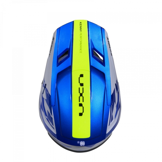 KENNY RACING KASK CROSS/ENDURO MODEL PERFORMANCE ERT GRAPHIC CANDY BLUE KOLOR NIEBIESKI/BIAŁY/CZARNY ROZMIAR XS ( 53 - 54 CM )