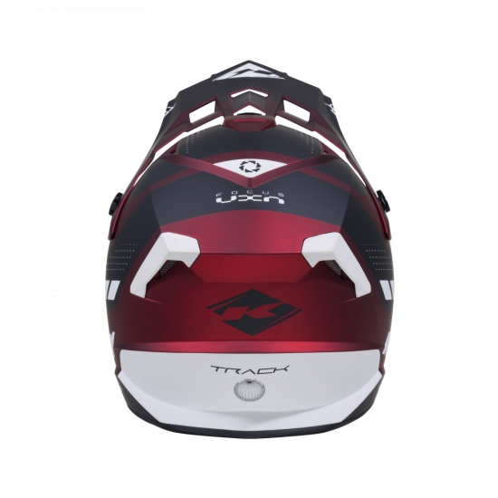 KENNY RACING KASK CROSS/ENDURO MODEL TRACK GRAPHIC CANDY RED MATT KOLOR CZARNY/CZERWONY/BIAŁY ROZMIAR L ( 59 - 60 CM )