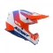 KENNY RACING KASK CROSS/ENDURO MODEL TRACK GRAPHIC PATRIOT KOLOR BIAŁY/NIEBIESKI/CZERWONY ROZMIAR XXL ( 63 - 64 CM )