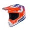 KENNY RACING KASK CROSS/ENDURO MODEL TRACK GRAPHIC PATRIOT KOLOR BIAŁY/NIEBIESKI/CZERWONY ROZMIAR XXL ( 63 - 64 CM )