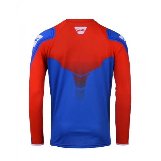KENNY RACING KOSZULKA CROSS/ENDURO MODEL TITANIUM PATRIOT KOLOR NIEBIESKI/CZERWONY ROZMIAR XXL