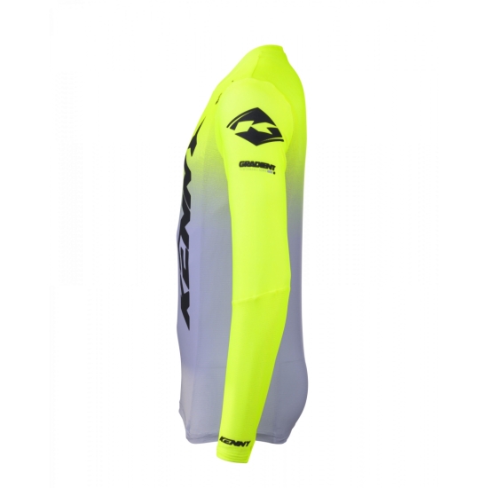 KENNY RACING KOSZULKA CROSS/ENDURO MODEL PERFORMANCE GRADIENT GREY/NEON YELLOW KOLOR SZARY/ŻÓŁTY FLUO/CZARNY ROZMIAR M