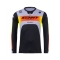 KENNY RACING KOSZULKA CROSS/ENDURO MODEL TRACK FOCUS GREY KOLOR CZARNY/SZARY/ŻÓŁTY/CZERWONY ROZMIAR S