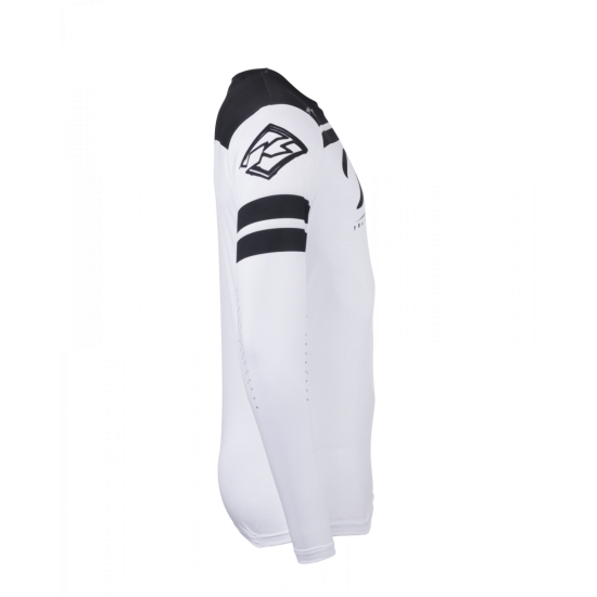 KENNY RACING KOSZULKA CROSS/ENDURO MODEL TRACK DIRT WHITE KOLOR BIAŁY/CZARNY ROZMIAR XL