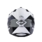 KENNY RACING KASK OTWARTY JET MODEL MILES GRAPHIC WHITE/GREY KOLOR BIAŁY/SZARY/CZARNY ROZMIAR S ( 55 - 56 CM )