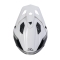 KENNY RACING KASK OTWARTY JET MODEL MILES GRAPHIC WHITE/GREY KOLOR BIAŁY/SZARY/CZARNY ROZMIAR S ( 55 - 56 CM )