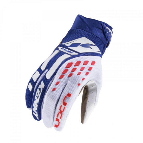 KENNY RACING RĘKAWICE CROSS/ENDURO MODEL TRACK NAVY/RED KOLOR NIEBIESKI/CZERWONY/BIAŁY ROZMIAR L