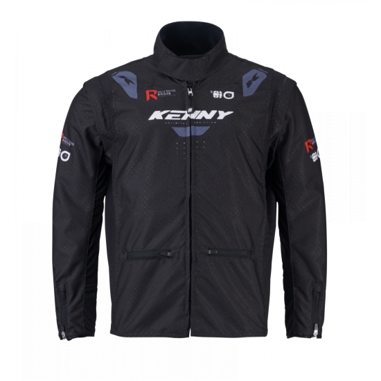 KENNY RACING KURTKA ADVENTURE/ENDURO MODEL ADVENTURE BLACK KOLOR CZARNY/SZARY/BIAŁY ROZMIAR M