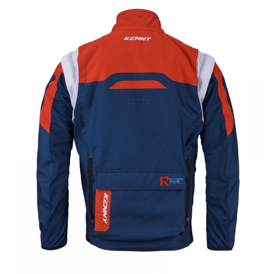 KENNY RACING KURTKA ADVENTURE/ENDURO MODEL ADVENTURE ORANGE/NAVY KOLOR NIEBIESKI/POMARAŃCZOWY/BIAŁY ROZMIAR XL