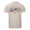 KENNY RACING KOSZULKA T-SHIRT MODEL DIRT ACRU KOLOR BEŻOWY ROZMIAR S