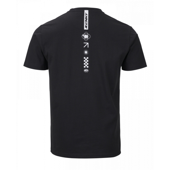 KENNY RACING KOSZULKA T-SHIRT MODEL META BLACK KOLOR CZARNY/BIAŁY ROZMIAR L