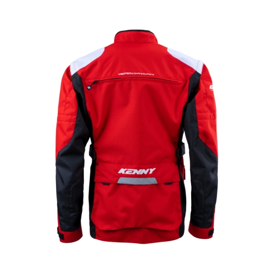 KENNY RACING KURTKA ADVENTURE/ENDURO MODEL TITANIUM RED KOLOR CZERWONY/BIAŁY/CZARNY ROZMIAR L