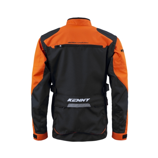 KENNY RACING KURTKA ADVENTURE/ENDURO MODEL TITANIUM ORANGE/BLACK KOLOR CZARNY/POMARAŃCZOWY ROZMIAR XXL