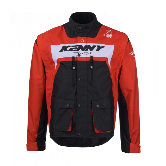 KENNY RACING KURTKA ADVENTURE/ENDURO MODEL TRACK RED KOLOR CZARNY/CZERWONY/BIAŁY ROZMIAR XXXL