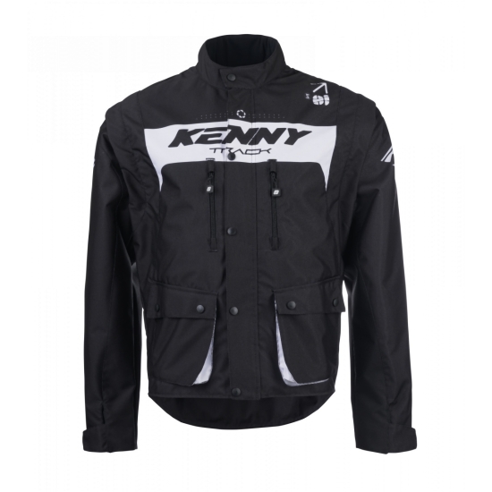 KENNY RACING KURTKA ADVENTURE/ENDURO MODEL TRACK BLACK KOLOR CZARNY/BIAŁY ROZMIAR L