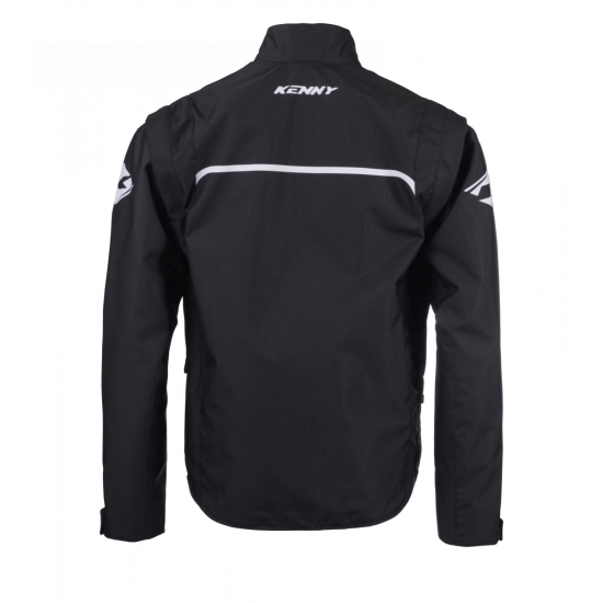 KENNY RACING KURTKA ADVENTURE/ENDURO MODEL TRACK BLACK KOLOR CZARNY/BIAŁY ROZMIAR L