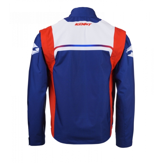 KENNY RACING KURTKA ADVENTURE/ENDURO MODEL TRACK PATRIOT KOLOR CZERWONY/NIEBIESKI/BIAŁY FLUO ROZMIAR XL