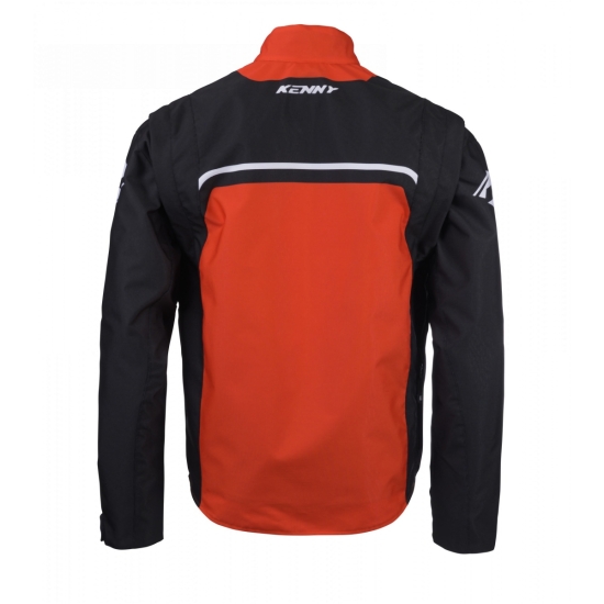 KENNY RACING KURTKA ADVENTURE/ENDURO MODEL TRACK ORANGE KOLOR CZARNY/POMARAŃCZOWY/BIAŁY ROZMIAR XL