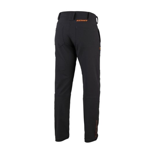 KENNY RACING SPODNIE MODEL MEGA BLACK/ORANGE KOLOR CZARNY/POMARAŃCZOWY ROZMIAR 40