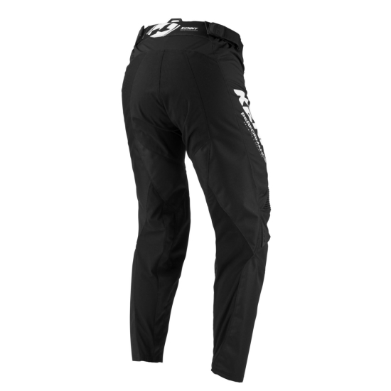 KENNY RACING SPODNIE CROSS/ENDURO MODEL PERFORMANCE SOLID BLACK KOLOR CZARNY/BIAŁY ROZMIAR 30