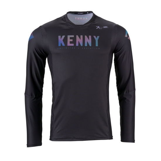 KENNY RACING KOSZULKA CROSS/ENDURO MODEL PERFORMANCE PRISM KOLOR CZARNY ROZMIAR XXXL