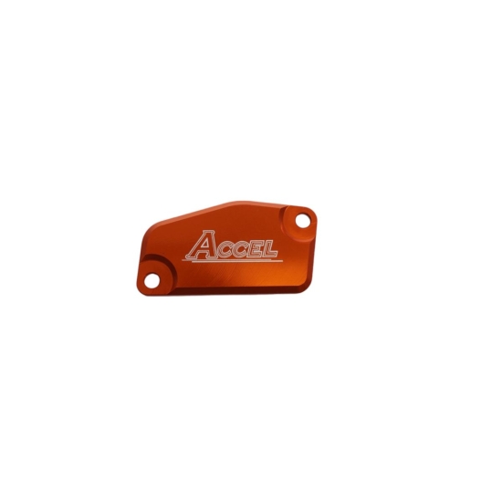 ACCEL POKRYWA POMPY HAMULCOWEJ PRZÓD KTM SX 85 '13, FREERIDE 350 KOLOR POMARAŃCZOWY