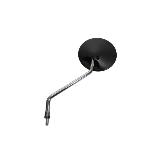 BIKETEC PARTS LUSTERKO LEWE UNIWERSALNE BEZ HOMOLOGACJI (M8/1,25) GWINT PRAWY, KOLOR CZARNY